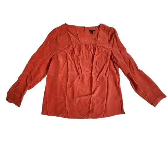 Ann Taylor 100% silk top sz 12 - Picture 1 of 11